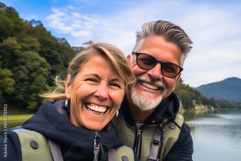 Elderly couple enjoying luxurious yacht trip while planning secure future with retirement insurance Elderly couple enjoying luxurious yacht trip while planning secure future with retirement insurance