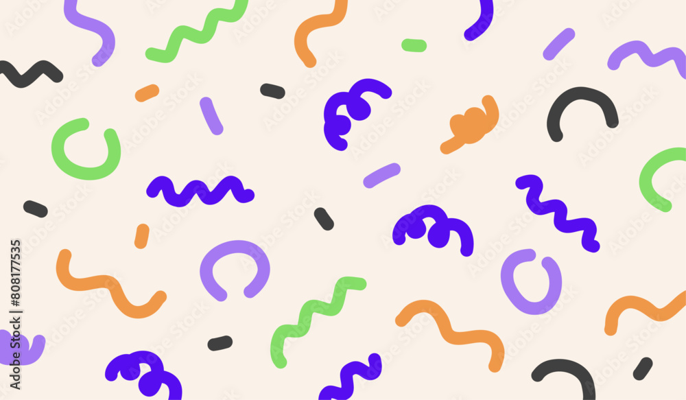 Cute pastel pattern background design