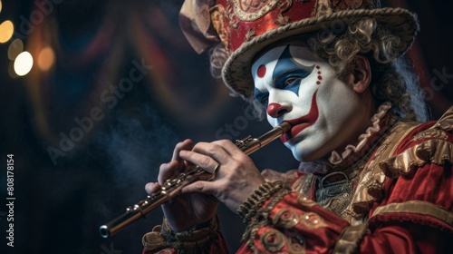 Music fills Circus Games arena with haunting flute melody photo