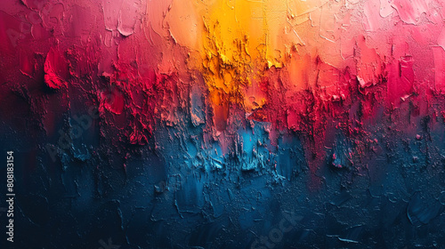 Colorful painted multicolored randomly textured background