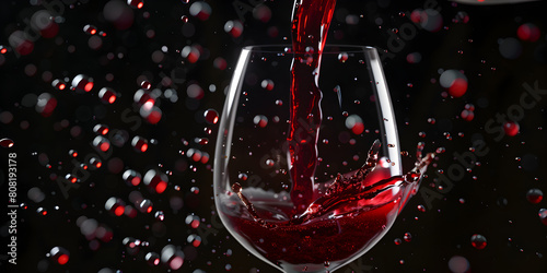 Decoding Color: Shades of Red Wine in Crystal