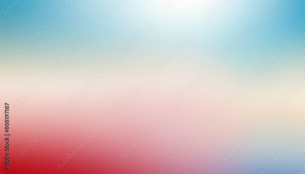 Abstract Gradient Background Blue, Red, White Hues Background