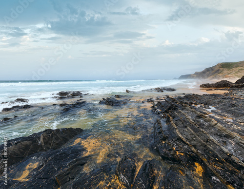 Castelejo beach (Algarve, Portugal).