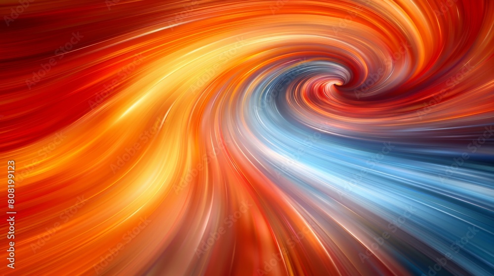 Vibrant Red, Orange, and Blue Swirl Vibrant Red, Orange, and Blue Swirl