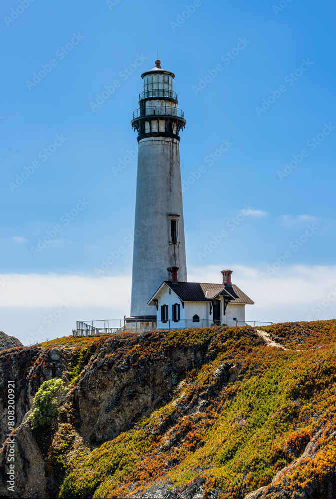 Pigeon Point Light Station State Historic Park or Pigeon Point Lighthouse, Pescadero, CA. Pigeon Point Light Station State Historic Park or Pigeon Point Lighthouse, Pescadero, CA.