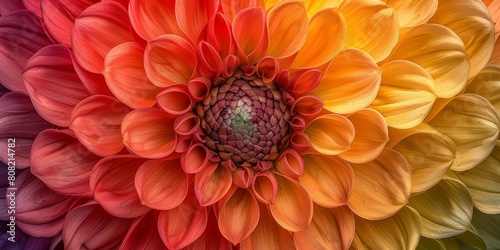 Rainbow Colored Flower Close Up © Rene Grycner
