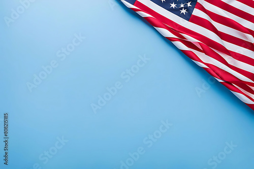 Memorial Day Banner. Premium Holiday Background with copy space.