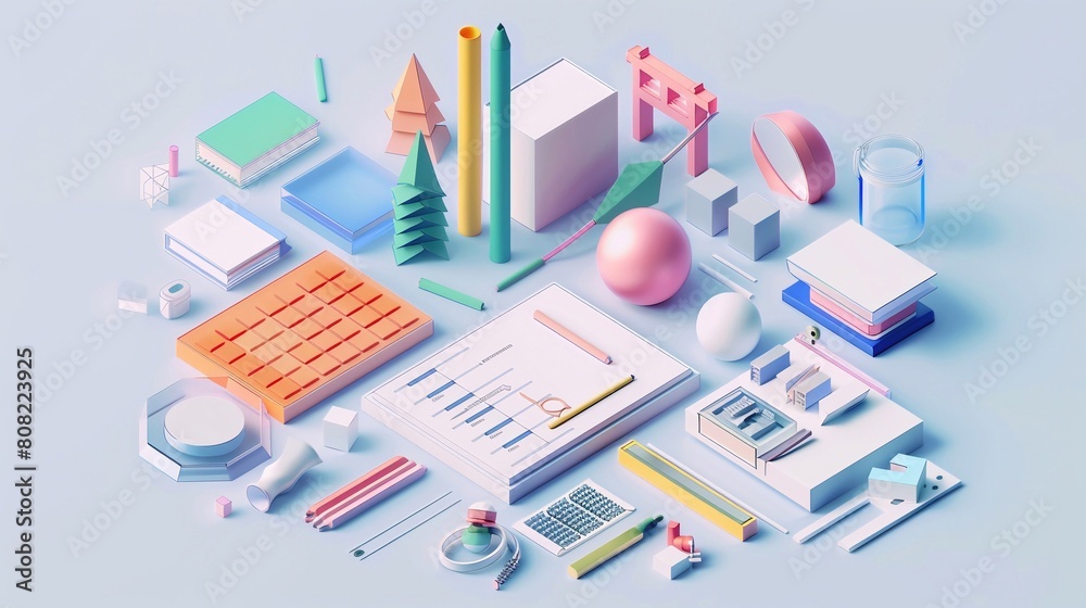 Grafica isometrica 3D Grafica isometrica 3D