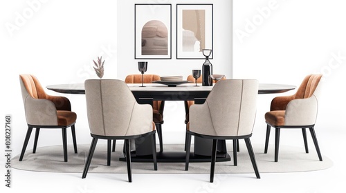 dining table and chairs in kitchens and living rooms