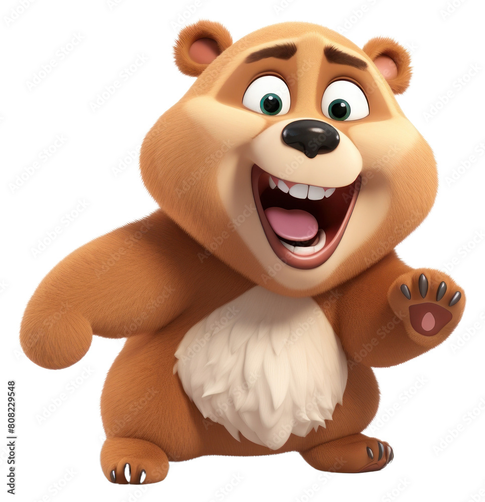 PNG Bear figurine cartoon mammal. PNG Bear figurine cartoon mammal.