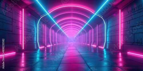 Digital Dimensions  Purple Gridline Illusions