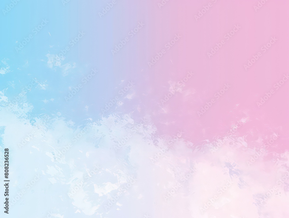 gradient grain stars in pink white and light blue