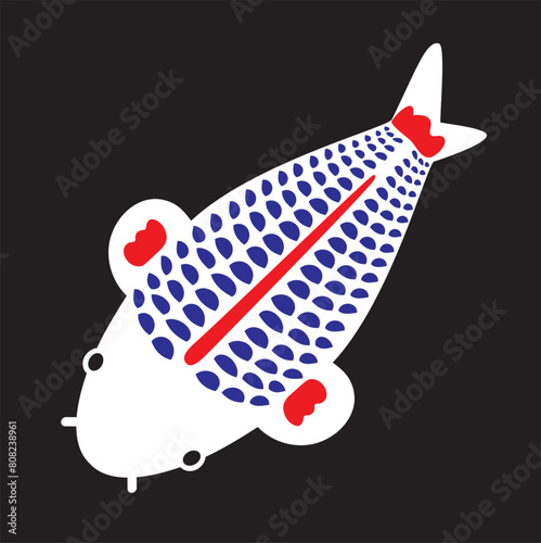 vector koi fish