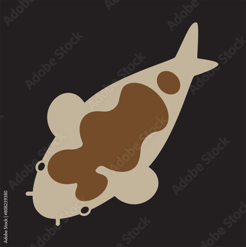 vector koi fish