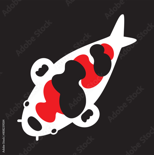 vector koi fish