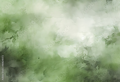 A painting of a green and gray sky with a blurry background  © Nazmulkn