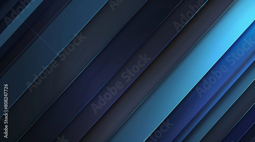 Sleek abstract wallpaper featuring diagonal gradient lines from dark blue to light blue