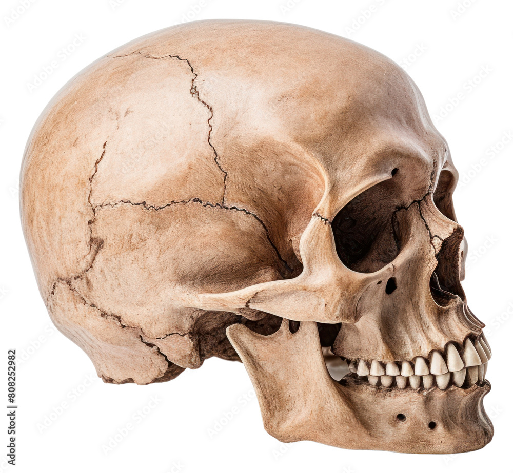 PNG Human skull white background anthropology sculpture. PNG Human skull white background anthropology sculpture.