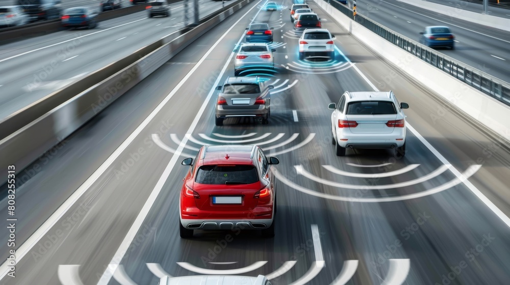 Advanced autonomous vehicle sensing system and wireless communication network for driverless cars Advanced autonomous vehicle sensing system and wireless communication network for driverless cars