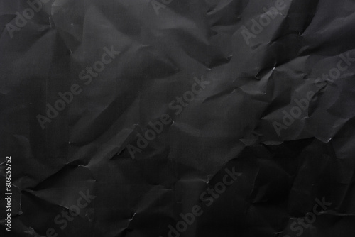 Crumpled Paper Texture Close-Up, Photocopy Background photo