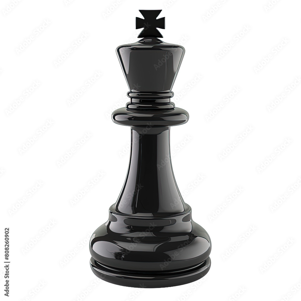 Black chess bishop piece on transparent or white background Black chess bishop piece on transparent or white background