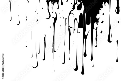 Monochrome texture Abstract background with black and white tones, ink splashes, water drops, grunge texture or wavy patterns