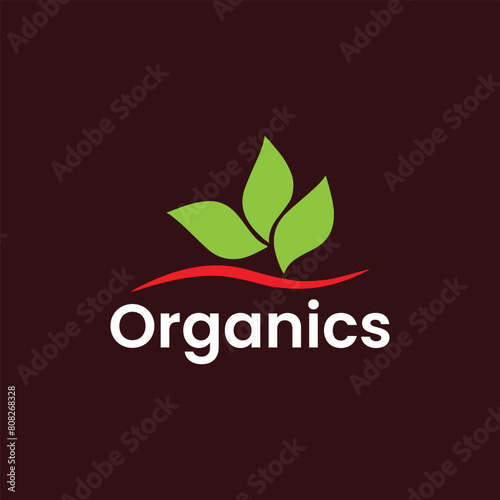 eco bio medical and natural soup logo design vector