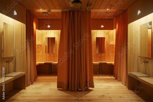 luxury fitting room interior design © Koon