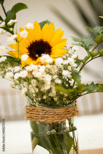 Boda pan y girasoles