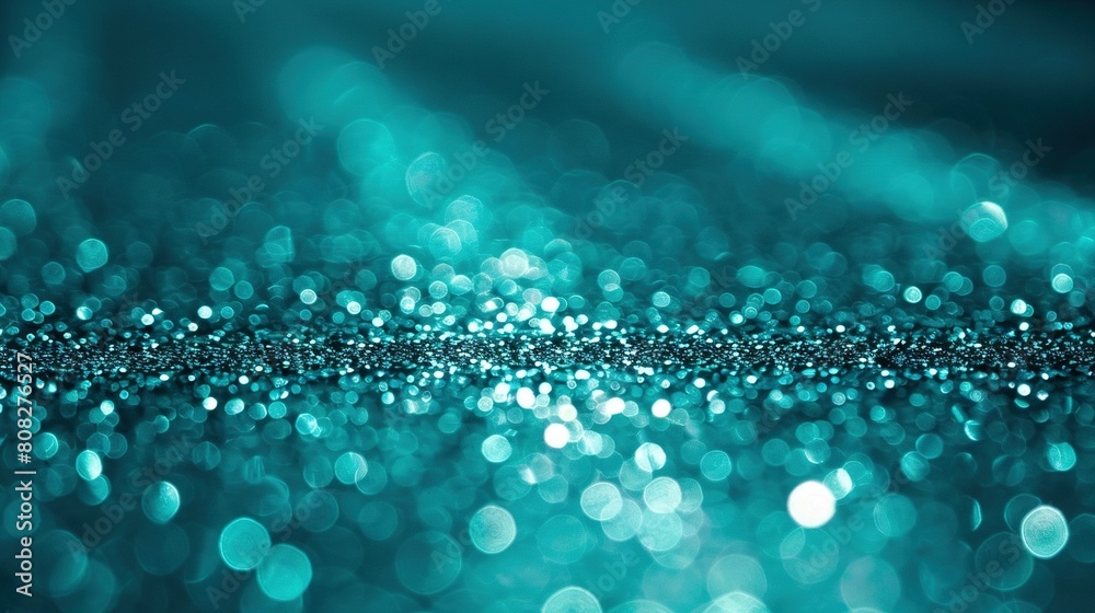 Blue and green background with numerous small bubbles covering the top portion of the image Blue and green background with numerous small bubbles covering the top portion of the image