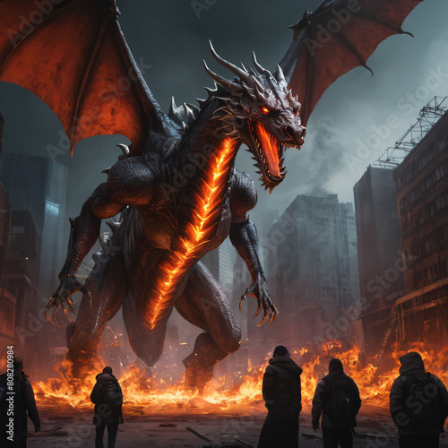 dark dragon fire
