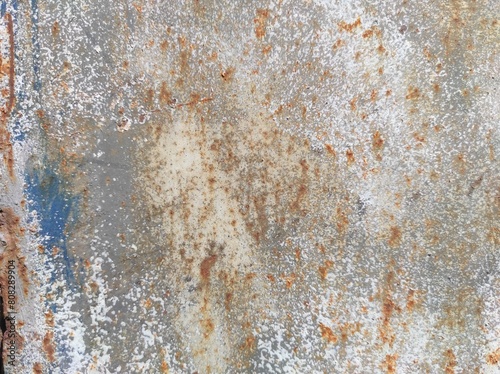 Photo of a rusty texture. Old rusty weathered metal