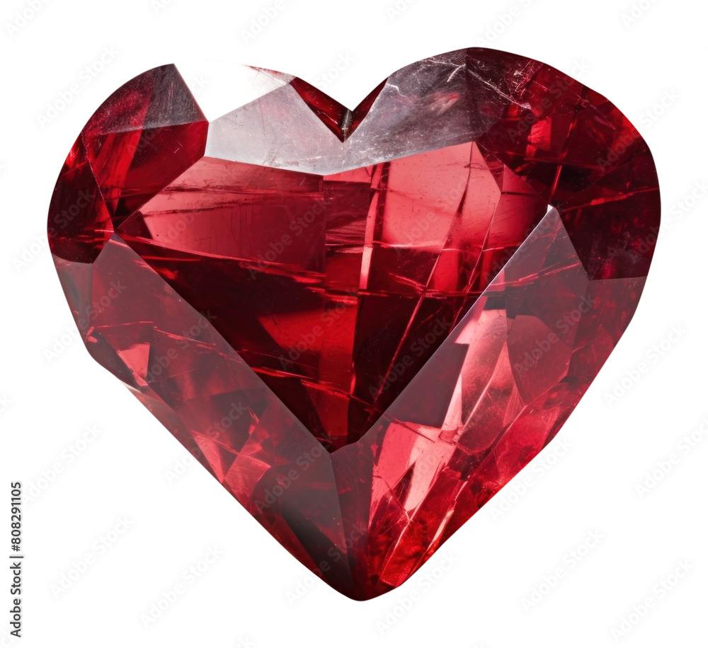 PNG Heart crystal gemstone jewelry diamond.