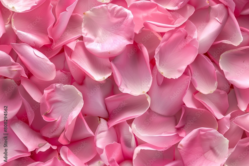 Petals of pink rose spa background. Realistic flying sakura cherry flower petals elements for romantic banner design. Petals of pink rose spa background. Realistic flying sakura cherry flower petals elements for romantic banner design.