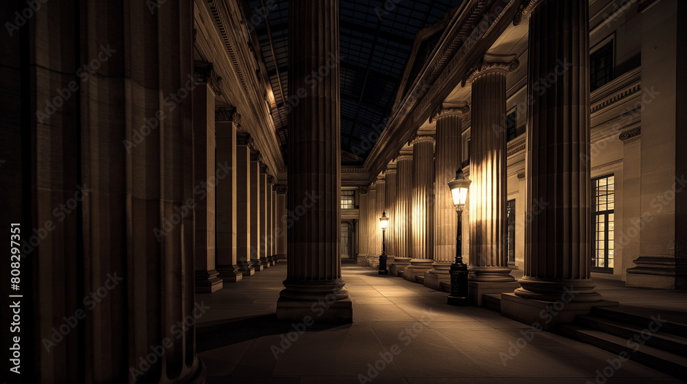 British Museum London UK In a mystical atmosphere _008