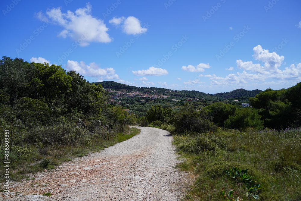 Obraz premium beautiful panorama of Zakynthos near Keri village