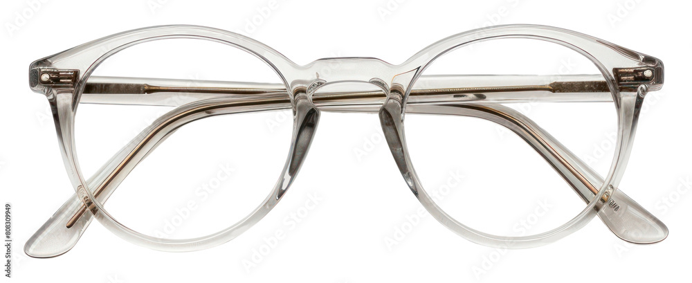 PNG Small slim oval transparent frame of glasses white background accessories simplicity.