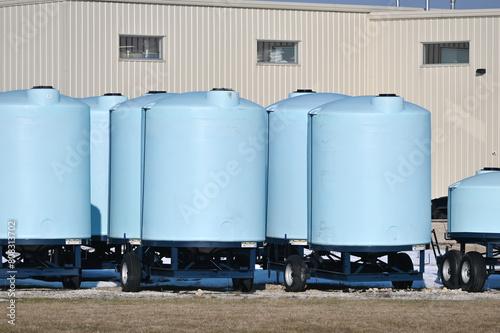 Plastic or Fiberglass Storage Tanks