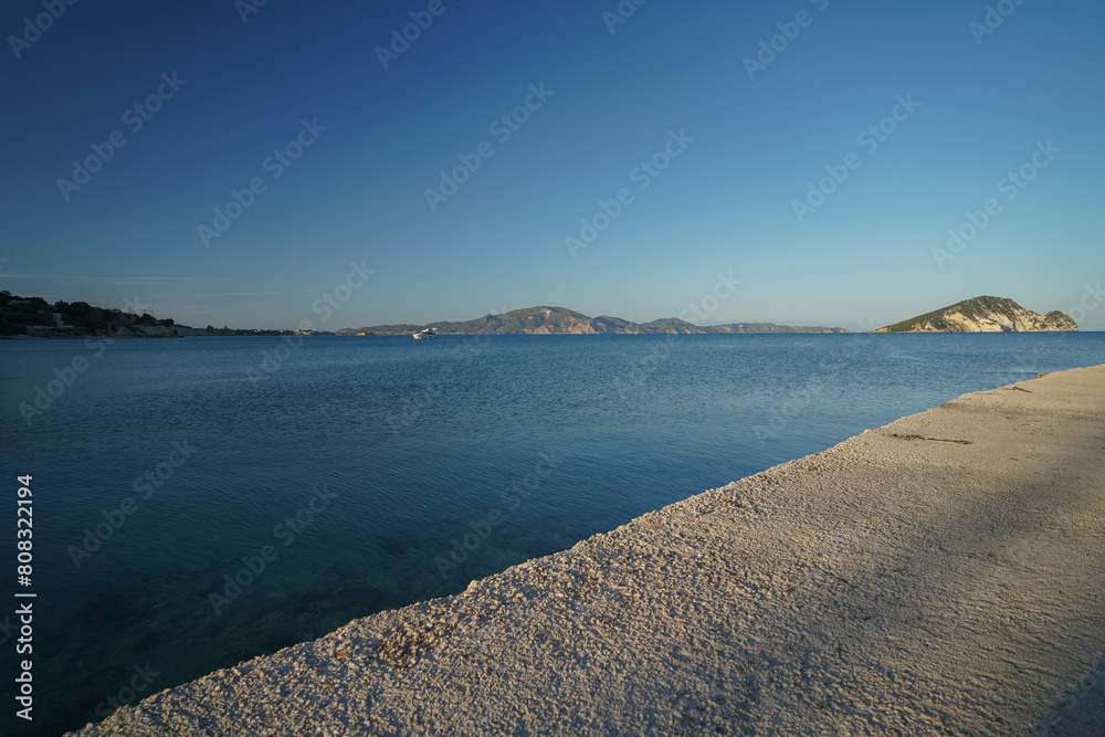 seashore panorama from Limni keriou 