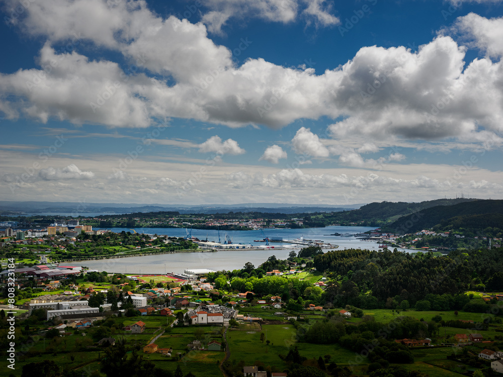 Paisaje Vista de la Ría de Ferrol