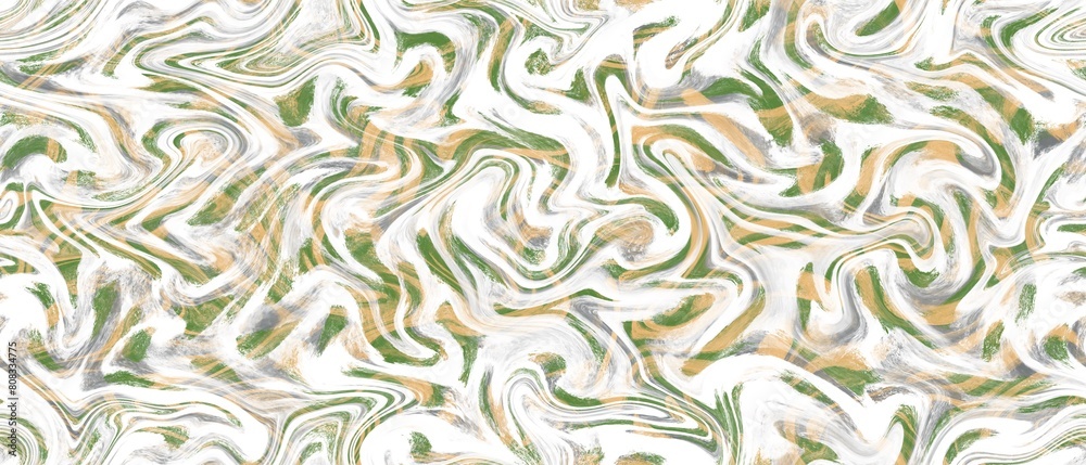 Seamless abstract pattern. Simple background with green, grey, yellow, white texture. Digital brush strokes background. Design for textile fabrics, wrapping paper, background, wallpaper, cover. Seamless abstract pattern. Simple background with green, grey, yellow, white texture. Digital brush strokes background. Design for textile fabrics, wrapping paper, background, wallpaper, cover.