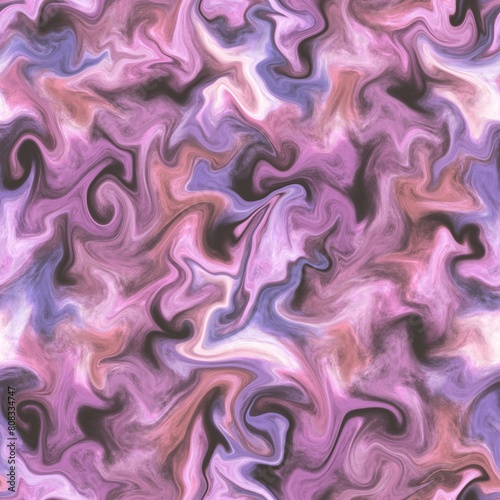 Seamless abstract pattern. Simple background with pink  black  grey  purple  white texture. Digital brush strokes background. Design for textile fabrics  wrapping paper  background  wallpaper  cover.
