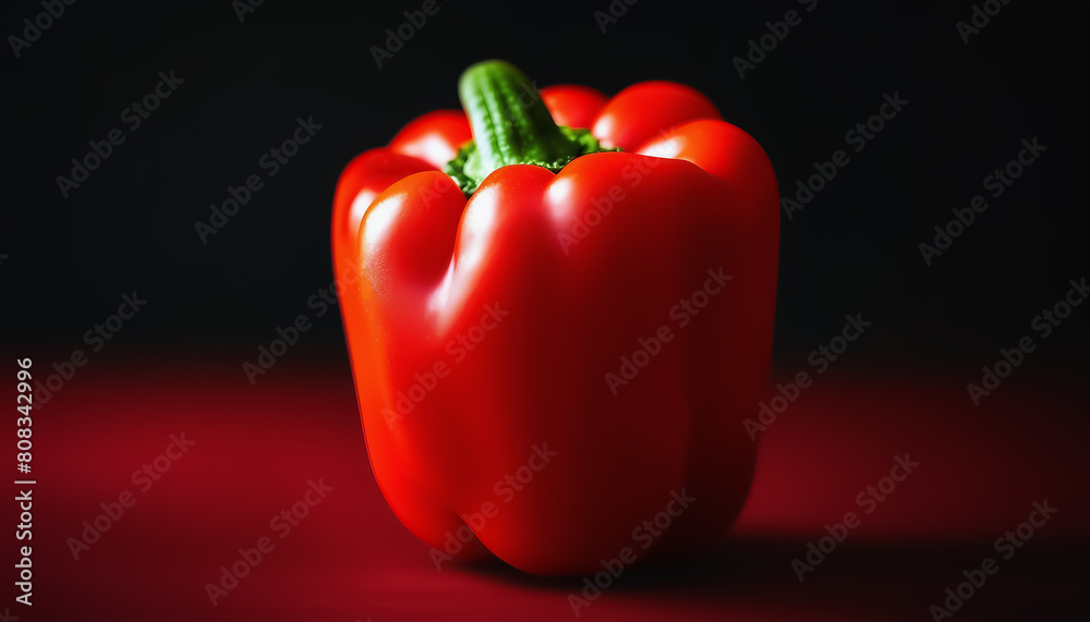 Red pepper. Red sweet pepper on a dark red background Red pepper. Red sweet pepper on a dark red background