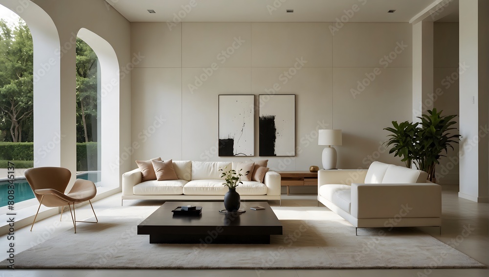 Fototapeta premium modern living room