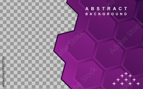 twibon purple hexagon abstract background