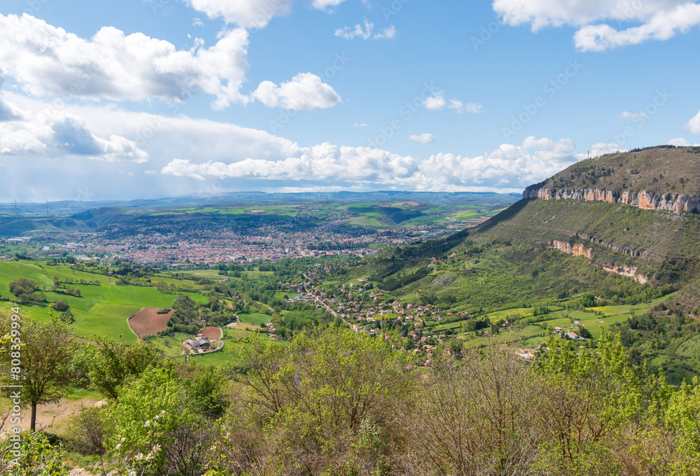 Φωτογραφία La ville de Millau en Aveyron, France