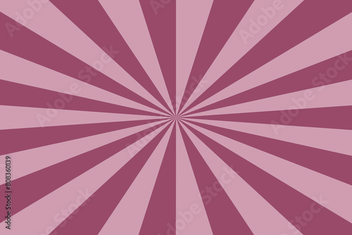 Pink Sun rays Retro vintage style background  Sunburst Pattern Background. Rays. Summer Banner illustration