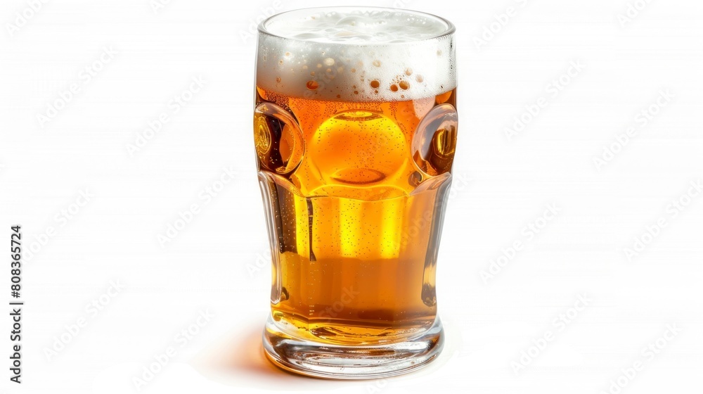 glass with beer on white background in high resolution glass with beer on white background in high resolution