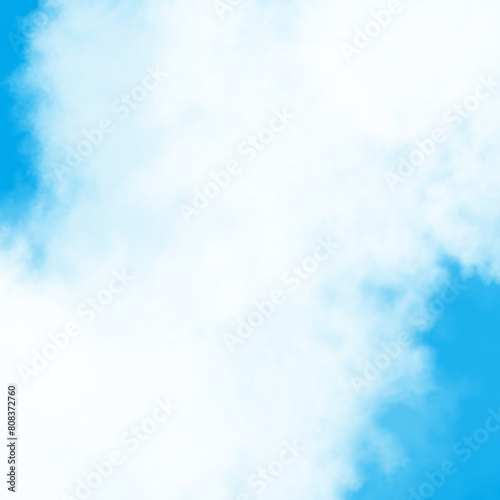 fondo cielo azul  y nube blanca  con espacio  cartel muro  digital