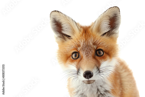 Cute red fox staring at you. © Suritong